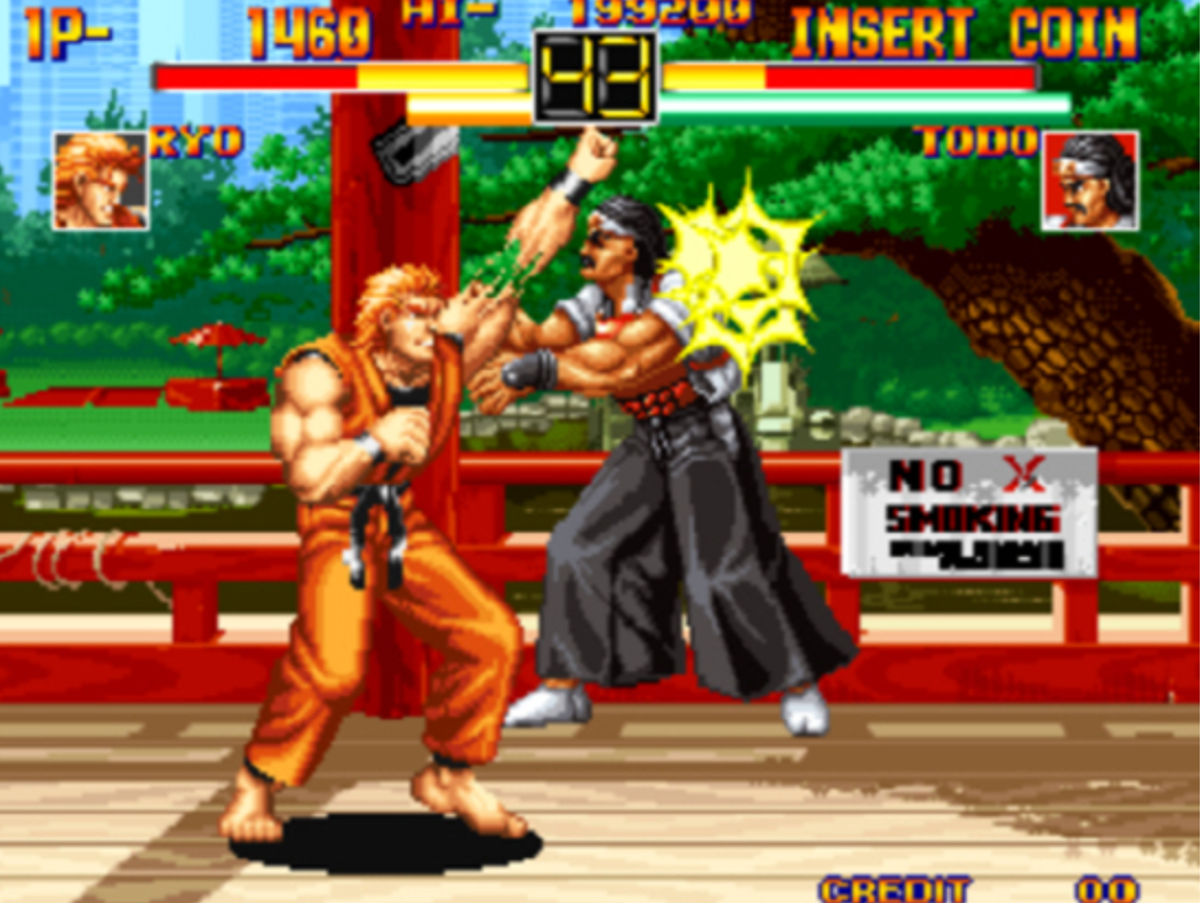 One of the fighting scenes from Yongho’s Fist.