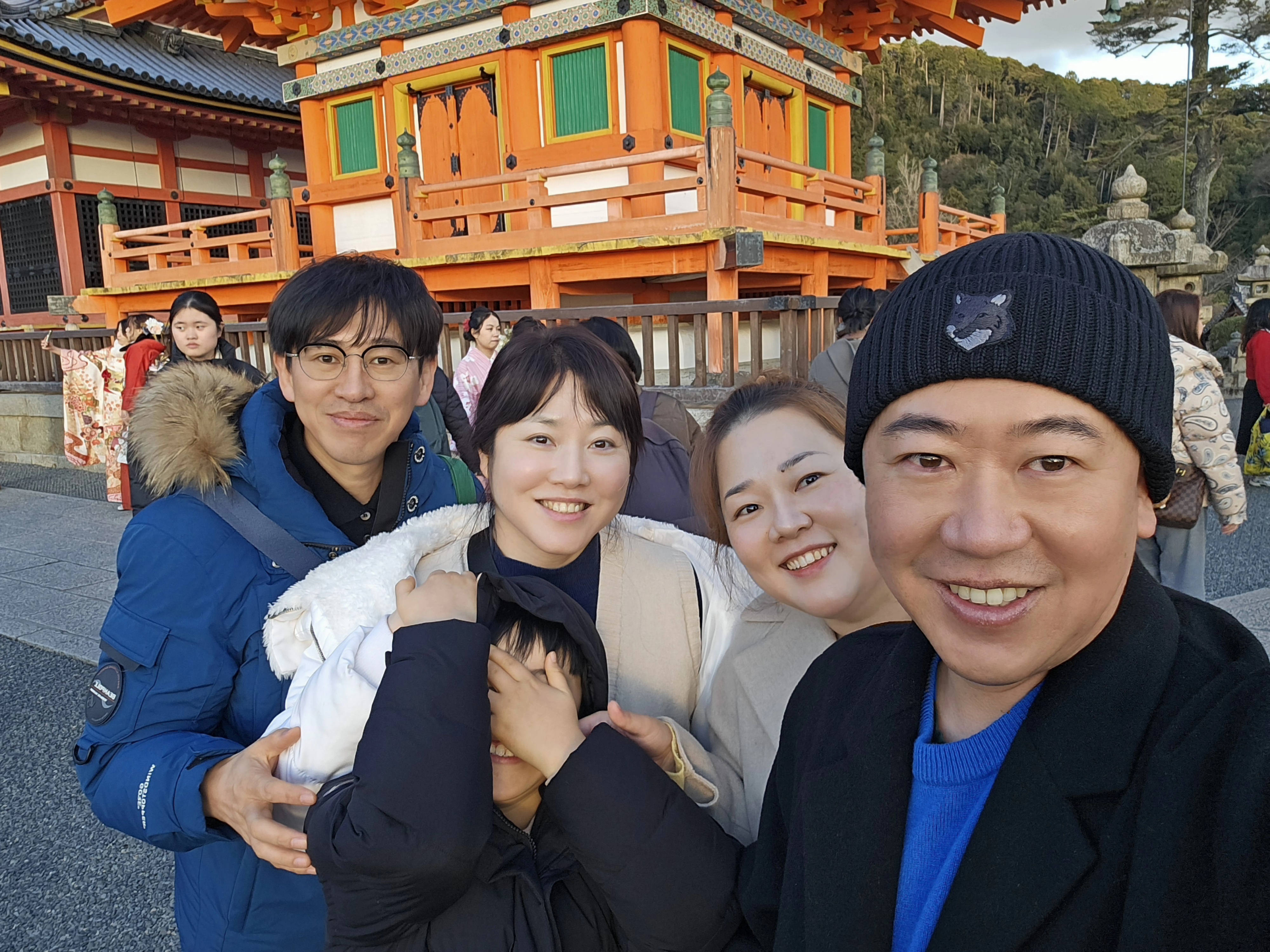 A group family photo.