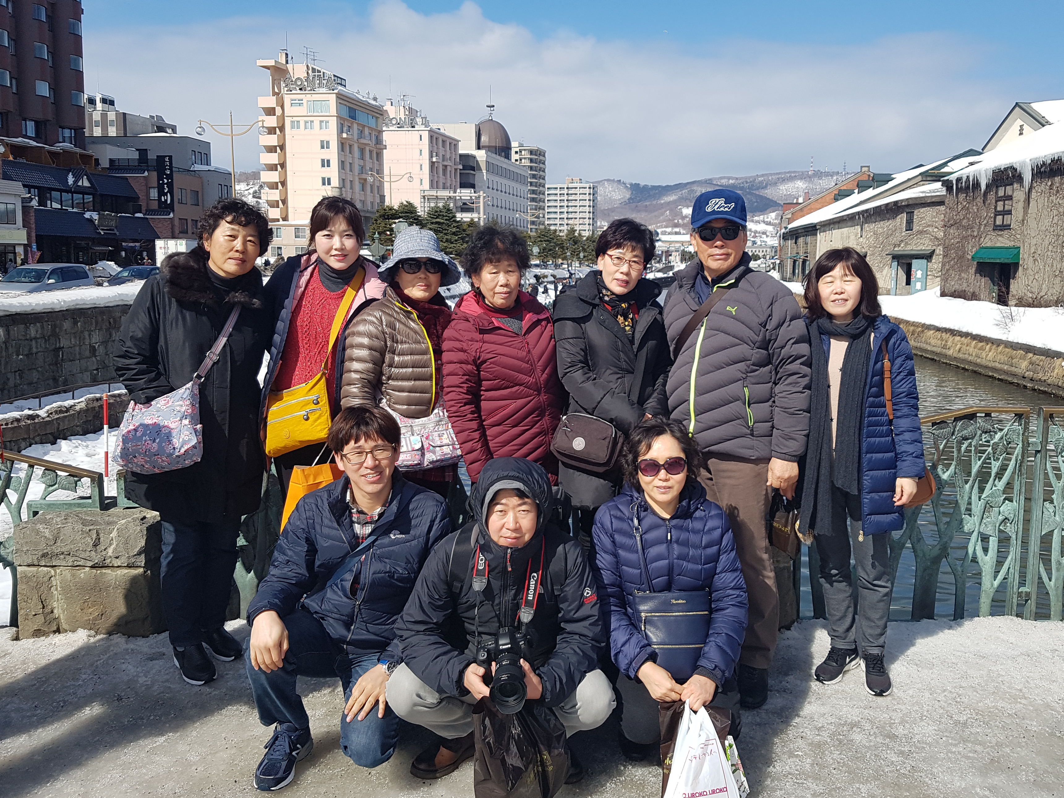 A group family photo.